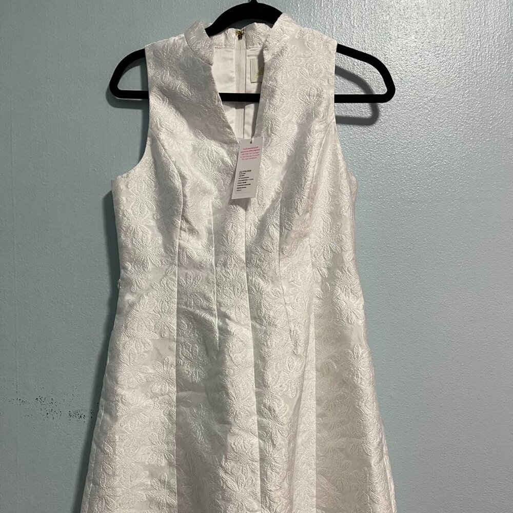 NWT Lilly Pulitzer Tazie Dress Resort White Size 4